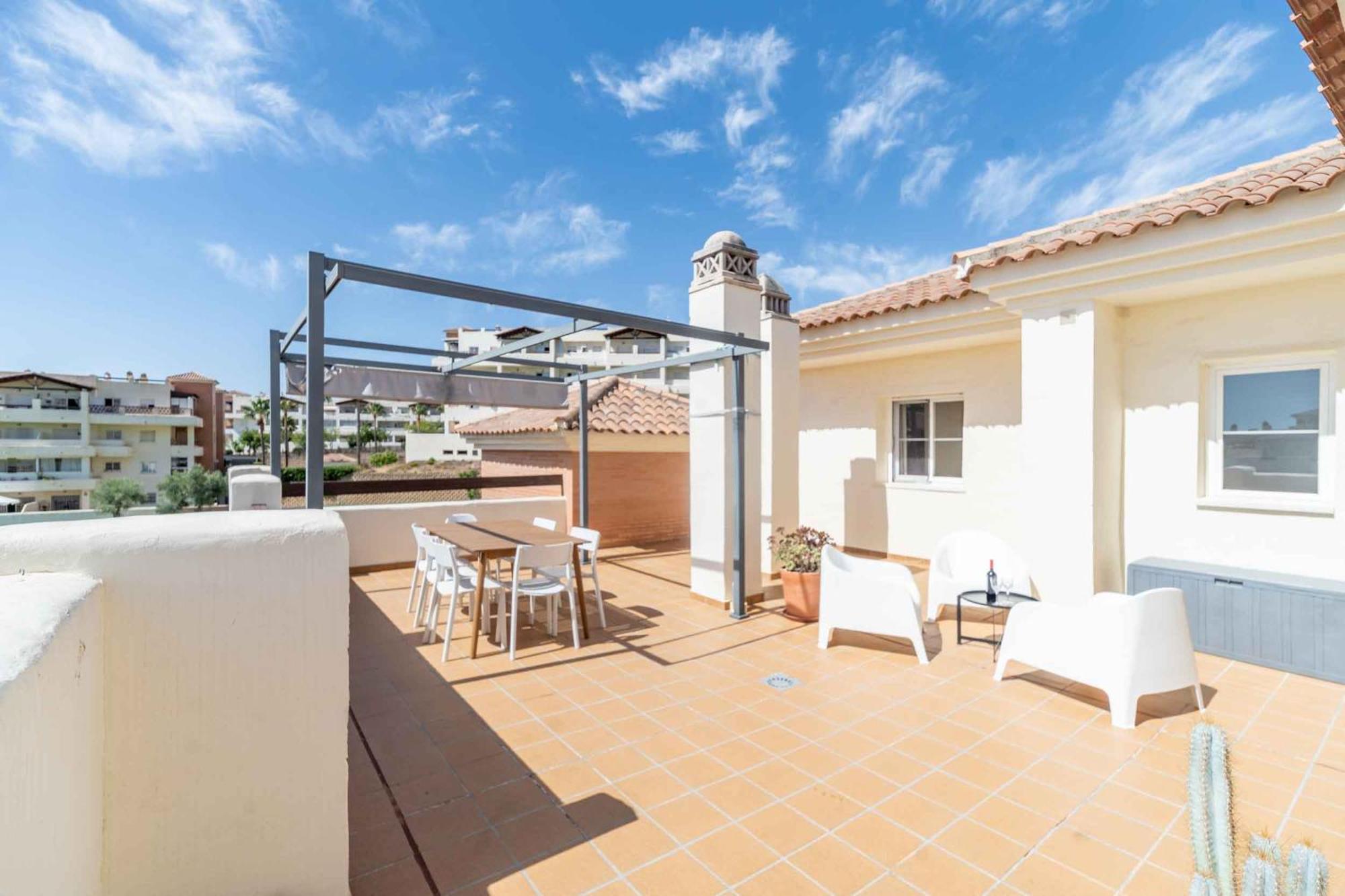 Appartement 116 - Penthouse With Views And Pool, 5Min Away From Golf Course! à Benalmádena Extérieur photo
